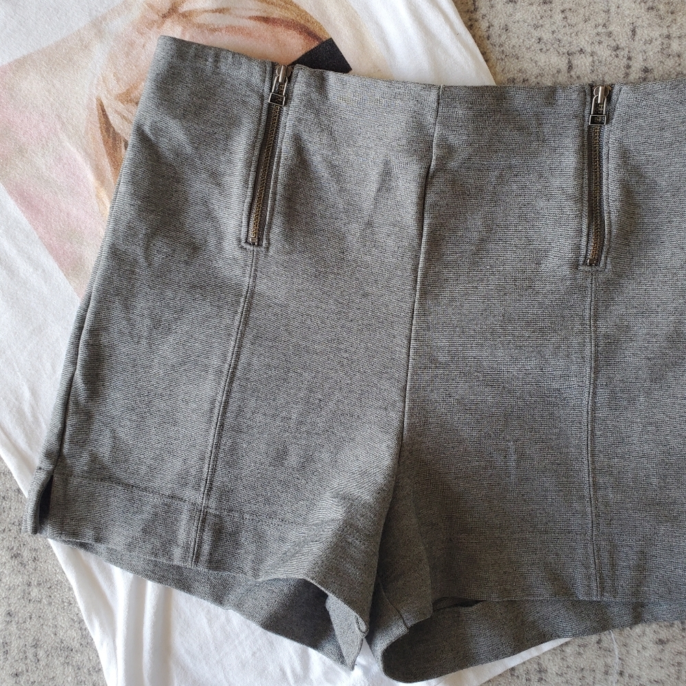 Sunday Best Double Zip Short Shorts